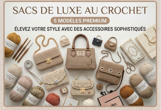 Sacs de Luxe au Crochet